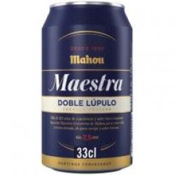 Maestra MAHOU 33cl. - Your Spanish Corner