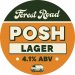Forest Road Posh Lager Keg Forest Road Posh Lager Keg