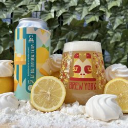 Brew York - When Lemons Give You Life - Lemon Meringue Milkshake IPA   - Hops and Hampers