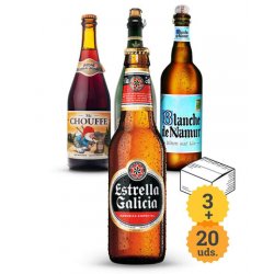Estrella Galicia + Momento Gourmet Belga - Escerveza