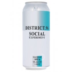 District 96 - Social Experiment - Beerdome