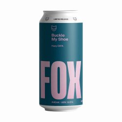 Fox Friday Craft Brewery - Buckle My Shoe Hazy Double IPA - The Beer Barrel