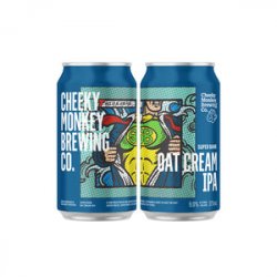 Cheeky Monkey Superbank Oatcream IPA - Ang Mo Liang Teh