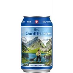 Appenzeller Quöllfrisch Hell Lager Dosen - Die getränkeoase