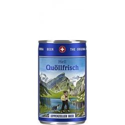 Appenzeller Quöllfrisch Hell Lager Mini-Dosen 6er Pack - Die getränkeoase