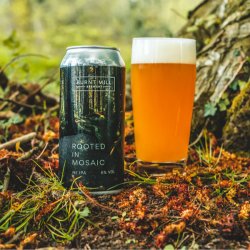 Burnt Mill - Rooted In Mosaic - 6% NE IPA - 440ml Can - The Triangle