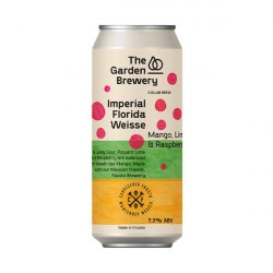 The Garden Brewery Fausto Collab: Mango, Lime & Raspberry Florida Weisse - Elings