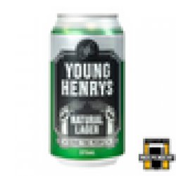 Young Henrys Natural Lager Cans 375ml - Red Bottle