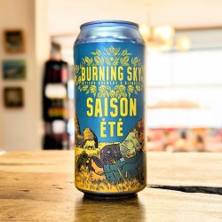 Burning Sky - Saison Ete - 4.2% Elderflower Saison - 440ml Can - The Triangle