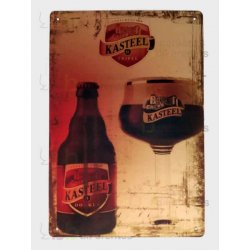 Kasteel Placa decorativa - Cervezas Diferentes