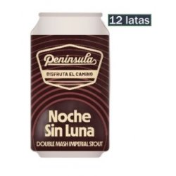 Peninsula Noche sin luna Double Mash Imperial Stout 12x44cl - MilCervezas