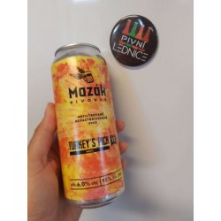 Mazák 15 Turkey’s PICK NEIPA 15°4,5% 0,5l - Pivní lednice