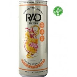 Hard seltzer Naranja y fresa 12x375 - MilCervezas