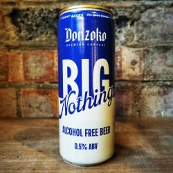 Donzoko Big Nothing AF Pale 0.5% (330ml) - Caps and Taps