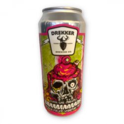 Drekker Brewing, Braaaaaaaains, Guava, Lime, Pineapple, Double Fruit Smoothie Sour,  0,473 l.  6,4% - Best Of Beers