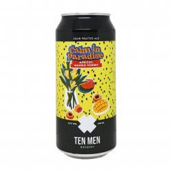 Ten Men Brewery CALM IN PARADISE: APRICOT MANGO SORBET Ten Men Brewery CALM IN PARADISE: APRICOT MANGO SORBET