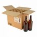 Beer bottle Belge 75 cl, brown, crown cork 26 mm, box 12 pcs Beer bottle Belge 75 cl, brown, crown cork 26 mm, box 12 pcs