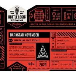 Bottle Logic  Darkstar November 2023 - Het Biermeisje