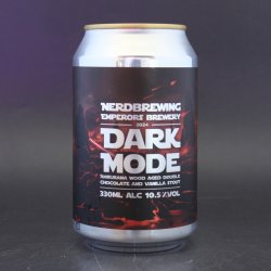 Nerd  Emperors - Dark Mode - 11.5% (330ml) - Ghost Whale