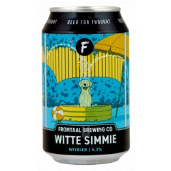 Frontaal Witte Simmie - Hoptimaal