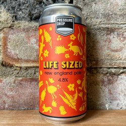 Pressure Drop Life Sized New England Pale 4.8% (440ml) - Caps and Taps