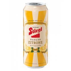 Stiegl Radler Lemon 16oz 4pk Cn - Luekens Wine & Spirits