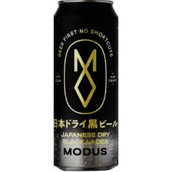 Modus Brewing Japanese Dry Black Lager Modus Brewing Japanese Dry Black Lager