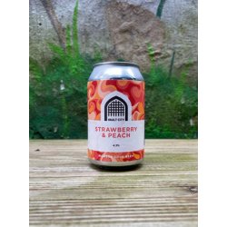 Strawberry & Peach - 33cl, 4,3%, Sour - Vault City - BeerShoppen