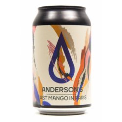 Anderson's Last Mango In Paris - Acedrinks