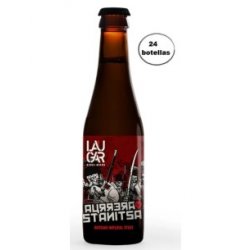 Laugar Aurrera Stanista Russian Imperial Stout 24x33 - MilCervezas