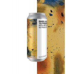 Boundary RAISE A GLASS TO FREEDOM Passionfruit Berliner Weisse (4-pack) 4.7% - Boundary Brewing