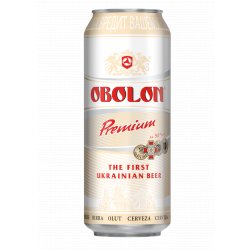 Obolon Premium Lager - Ukrainian Beer - Molloys