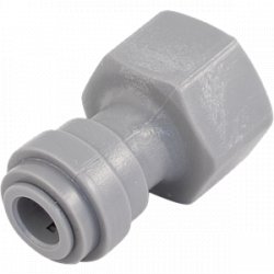 Duotight Push-In Fitting - 8 mm (516 in.) x 12 in. BSP - Palma Rosa