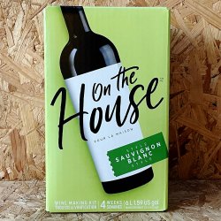 On The House - Sauvignon Blanc - 30 Bottle White Wine Kit - Brewbitz Homebrew Shop