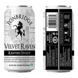 Tonbridge Brewery - Velvet Raven - Stout   - Hops and Hampers