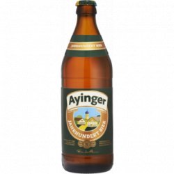 Aying Brauerei Ayinger Jahrhundert - Cantina della Birra