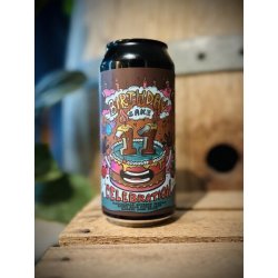 Amundsen Brewery  ’11th Birthday Cake  Madagascar Bourbon Vanilla Rocky Road Fudge Cake Barrel Aged Stout’ - The Beer Hive Amager