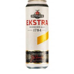 Svyturys Ekstra Beer 568ml Can 5.2% - Molloys