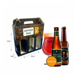 Kit 2 s Belgas + Copo + Caixa Presenteável - CervejaBox