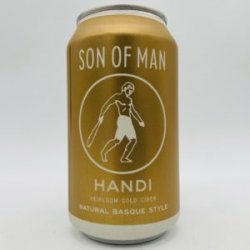 Son of Man Handi Basque Heirloom Gold Cider Can - Bottleworks