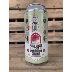 Vault City Brewing Peach & Ginger Lychee Lemongrass Coconut Session Sour