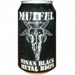 Muifel Nina's Black Metal BDIPA - Speciaalbierkoning