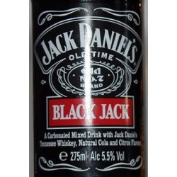 Jack Daniel's Country Cocktails Black Jack Cola 6 pack 10 oz. Bottle - Outback Liquors