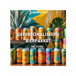 Gepersonaliseerd Bierpakket - 100 euro - Beerdome