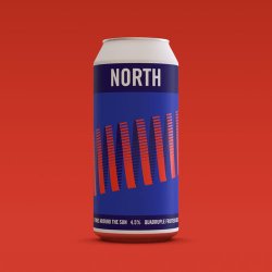 North Brewing 8 Times Around The Sun - QFG: Cherry, Strawberry + Blackcurrant 4.5% - North Brewing