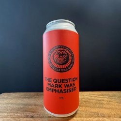 Pomona Island Brew Co. The Question Mark Was Emphasised