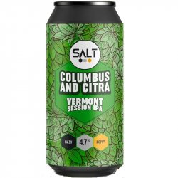 Columbus Citra Vermont 4.7% - Beer Ritz