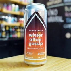 ZICHOVEC C SUDDEN DEATH – WINTER AFFAIR GOSSIP – FRUITED SOUR ALE - La Mundial