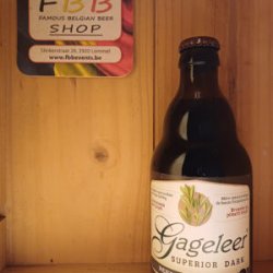 Gageleer Dark - Famous Belgian Beer