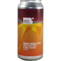 Bereta Brewing Co. Mango Panna Cotta